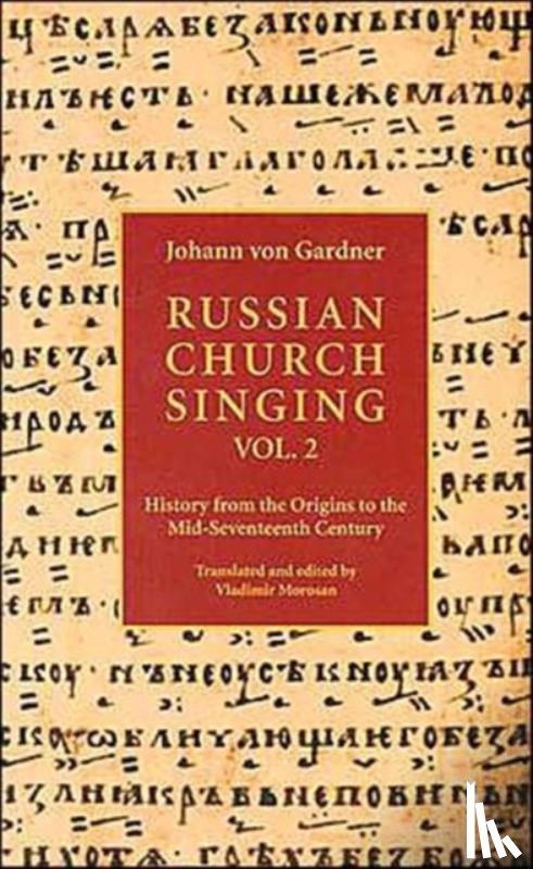 Gardner, Johann Von - Russian Church Singing
