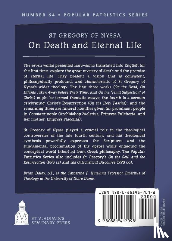 Gregory, Brian E - On Death and Eternal Life