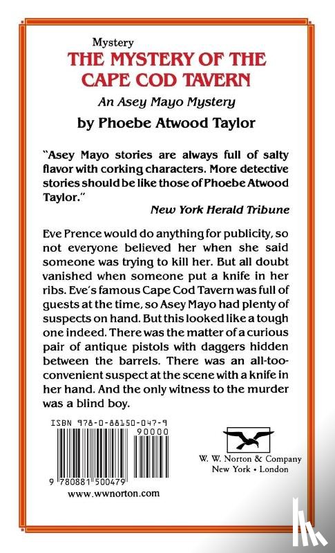 Taylor, Phoebe Atwood - The Mystery of the Cape Cod Tavern