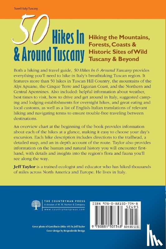Taylor, Jeff - Explorer's Guide 50 Hikes In & Around Tuscany