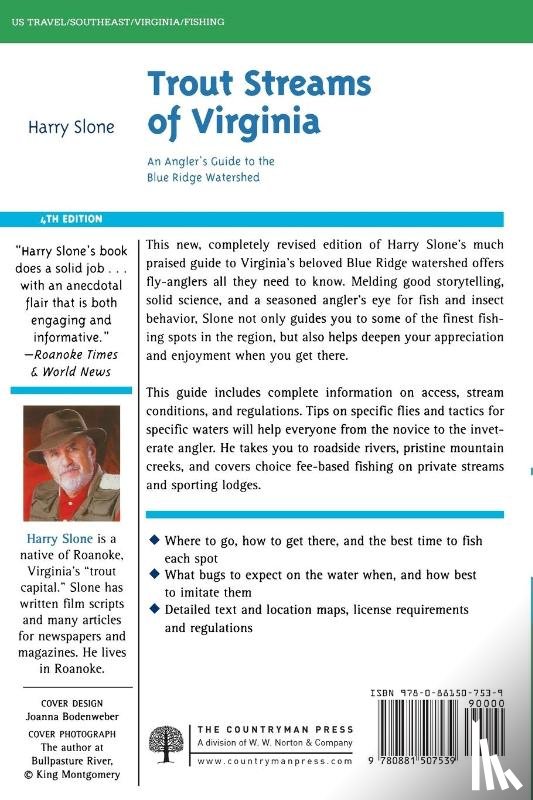 Slone, Harry - Trout Streams of Virginia