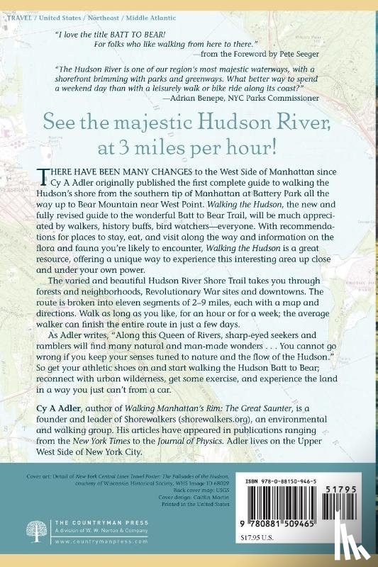 Adler, Cy A - Walking The Hudson
