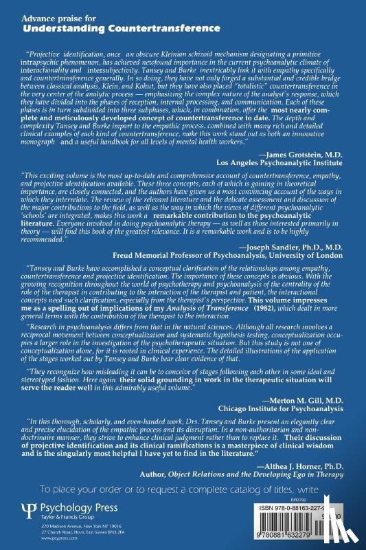 Tansey, Michael J., Burke, Walter F. - Understanding Countertransference