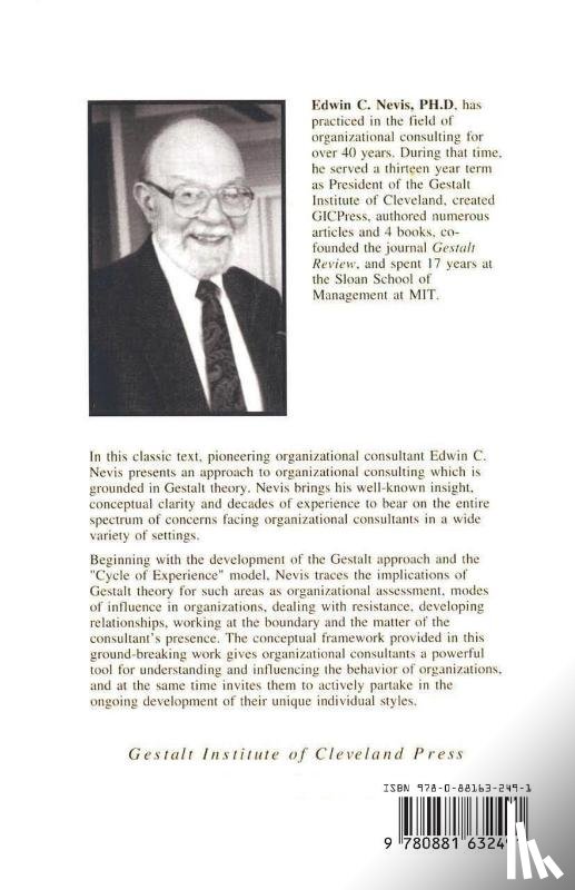 Nevis, Edwin C. - Organizational Consulting