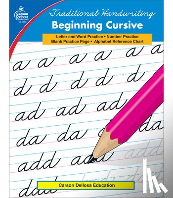 Carson Dellosa Education - Traditional Handwriting: Beginning Cursive, Grades 2 - 5