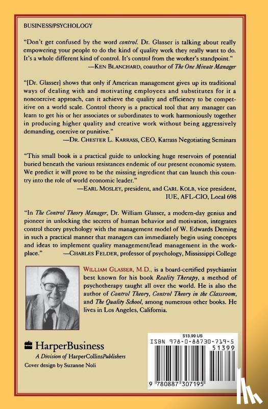 Glasser, William - The Control Theory Manager