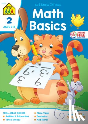 Zone, School - School Zone Math Basics Grade 2 Workbook