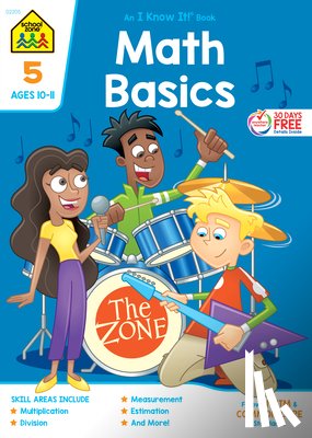 Zone, School - School Zone Math Basics Grade 5 Workbook