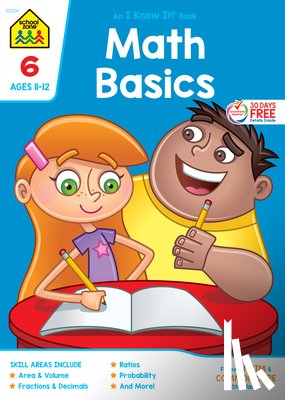 Zone, School - School Zone Math Basics Grade 6 Workbook