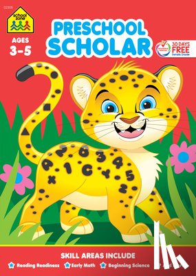 Zone, School - School Zone Preschool Scholar Workbook