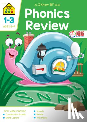 Zone, School - School Zone Phonics Review Grades 1-3 Workbook