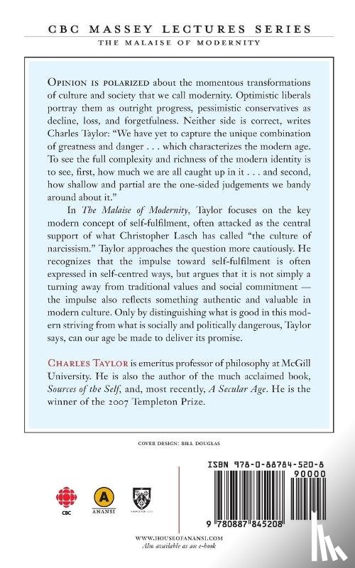 Taylor, Charles - The Malaise of Modernity