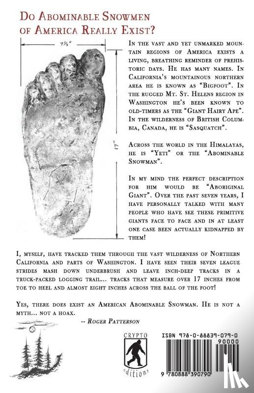 Patterson, Roger - Do Abominable Snowmen of America Really Exist?