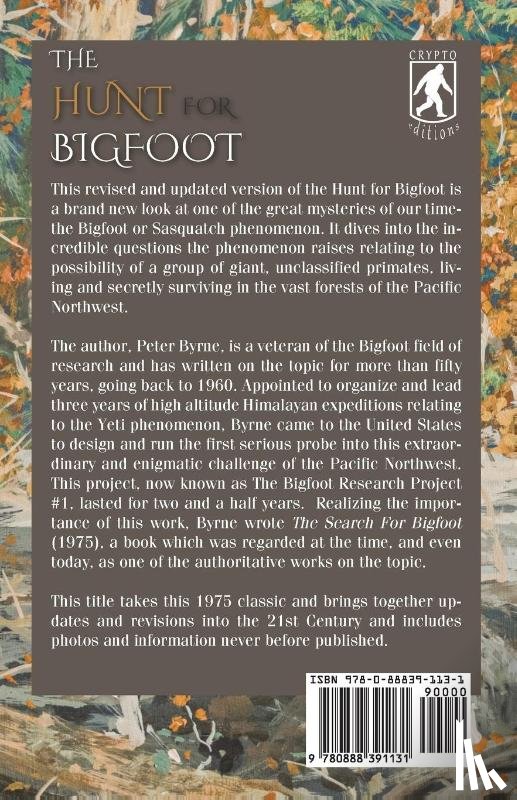 Byrne, Peter - The Hunt for Bigfoot