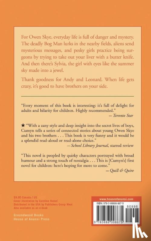 Cumyn, Alan - The Secret Life of Owen Skye