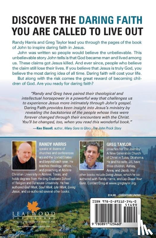 Randy Harris, Harris, Greg Taylor, Taylor - Daring Faith