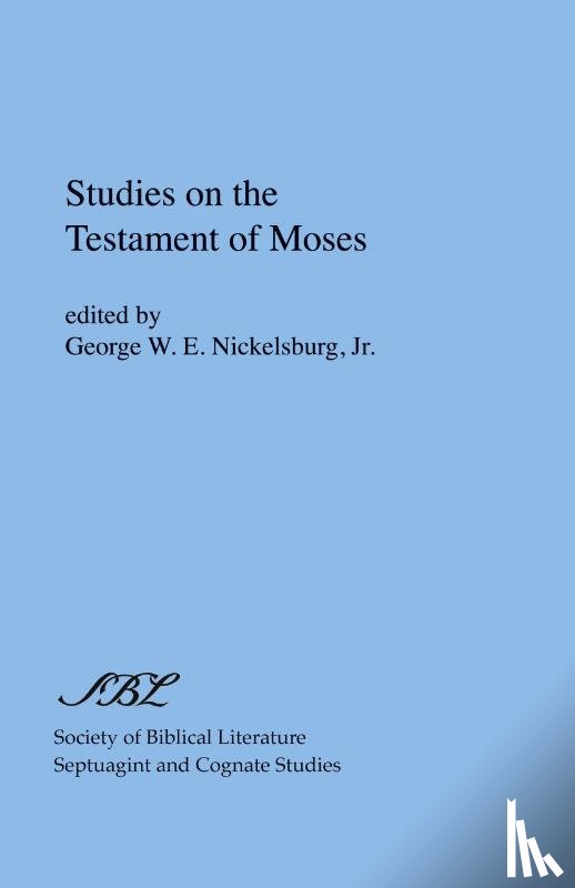  - Studies on the Testament of Moses
