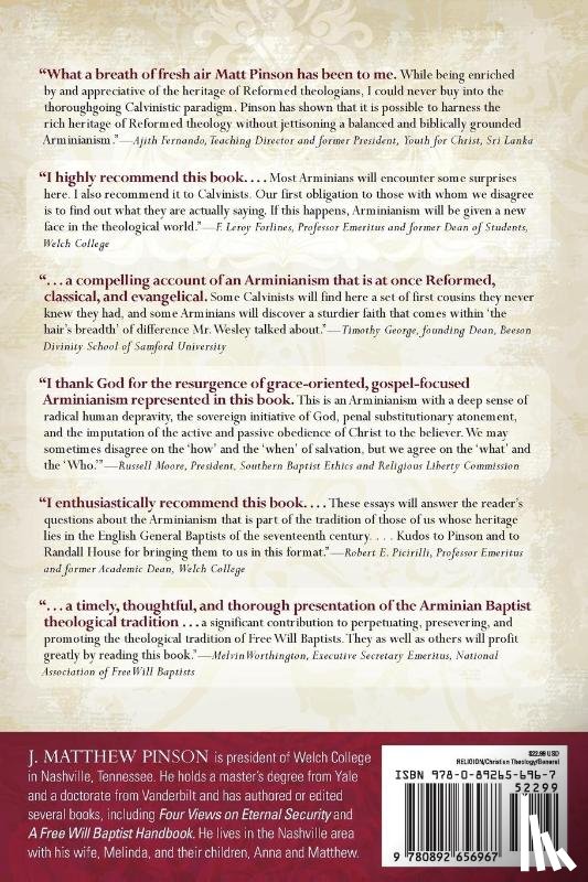 Pinson, Matthew - Arminian and Baptist