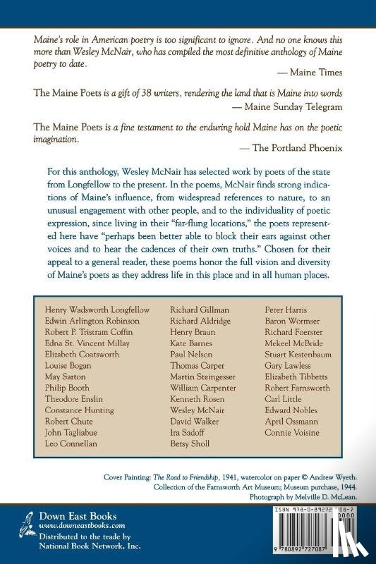McNair, Wesley - The Maine Poets