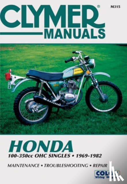 Haynes Publishing - Honda 100-350cc OHC Singles Motorcycle (1969-1982) Service Repair Manual