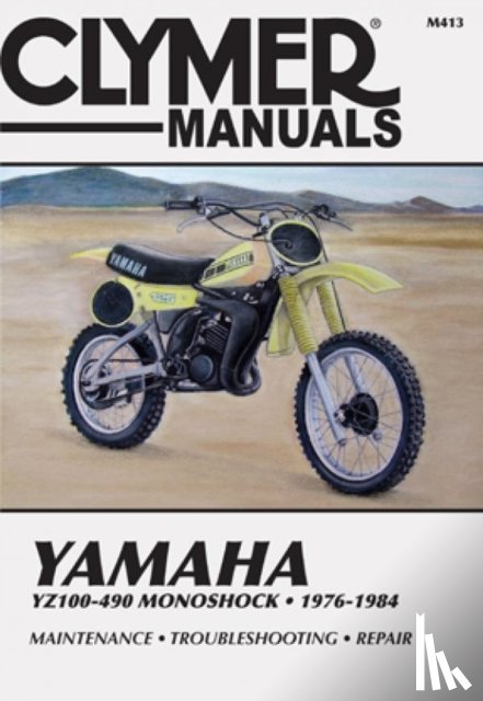 Haynes Publishing - Yamaha YZ100-490 Monoshock Motorcycle (1976-1984) Service Repair Manual