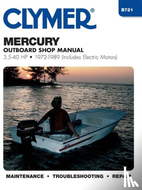Haynes Publishing - Mercury 3.5-40 HP Outboards Includes Electric Motors (1972-1989) Service Repair Manual