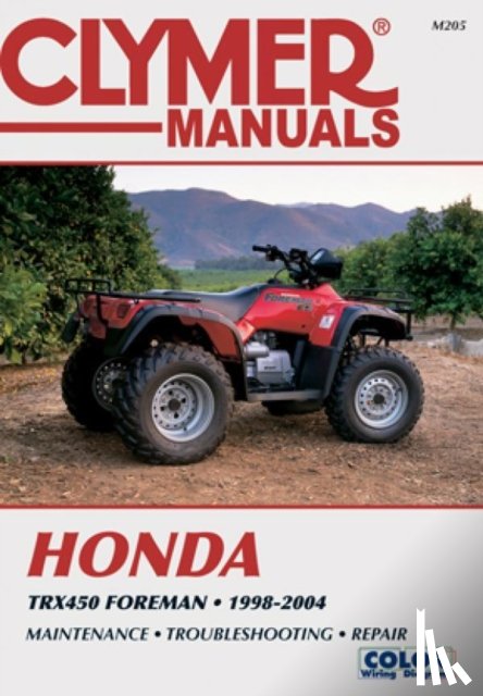 Haynes Publishing - Honda TRX450 Foreman Series ATV (1998-2004) Service Repair Manual