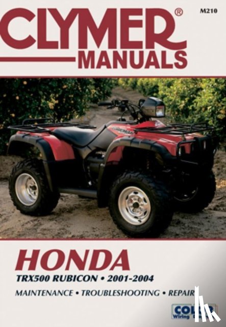 Haynes Publishing - Honda TRX500 Rubicon Series ATV (2001-2004) Service Repair Manual