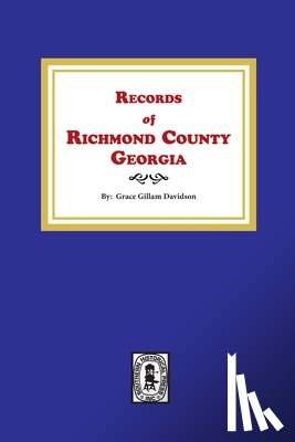 Davidson, Grace Gillam - Records of Richmond County, Georgia