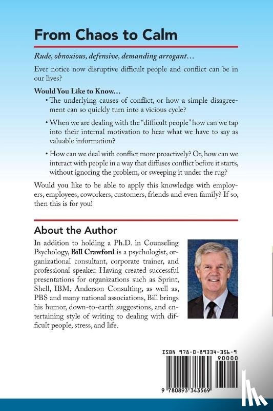 Crawford, Bill - From Chaos to Calm