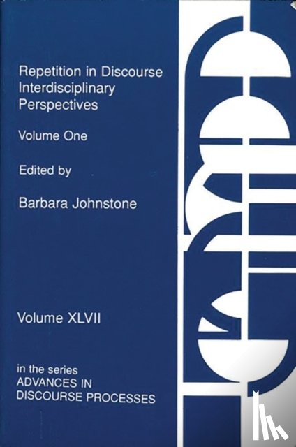 Johnstone, Barbara - Repetition in Discourse