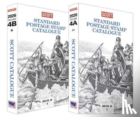 Bigalke, Jay - 2026 Scott Stamp Postage Catalogue Volume 4: Cover Countries J-M (2 Copy Set): Scott Stamp Postage Catalogue Volume 4: Countries J-M