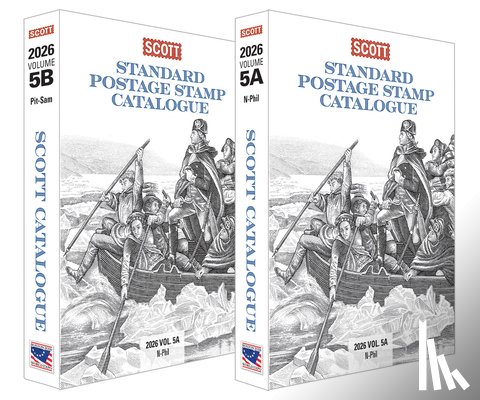 Bigalke, Jay - 2026 Scott Stamp Postage Catalogue Volume 5: Cover Countries N-Sam (2 Copy Set): Scott Stamp Postage Catalogue Volume 5: Countries N-Sam