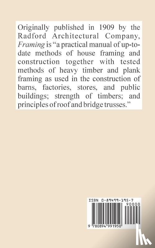  - Framing