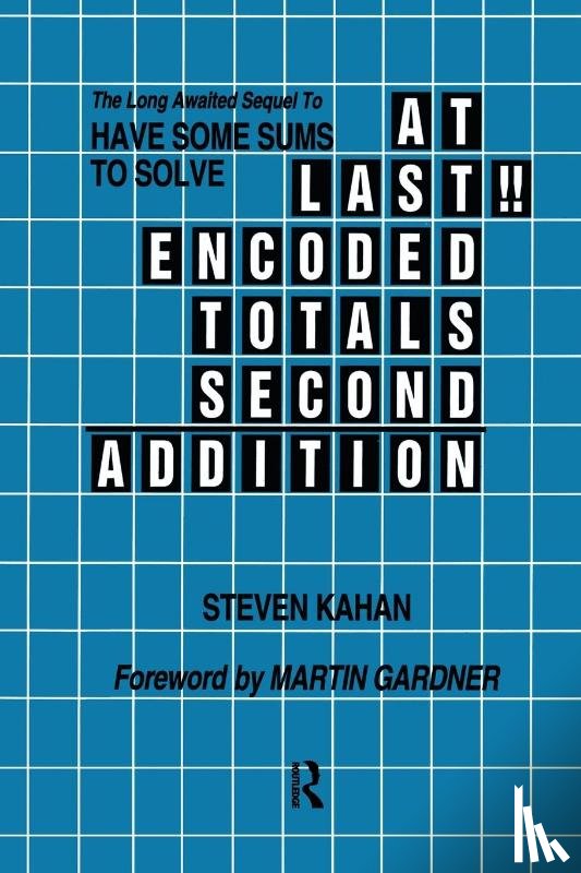 Kahan, Steven - At Last!! Encoded Totals Second Addition