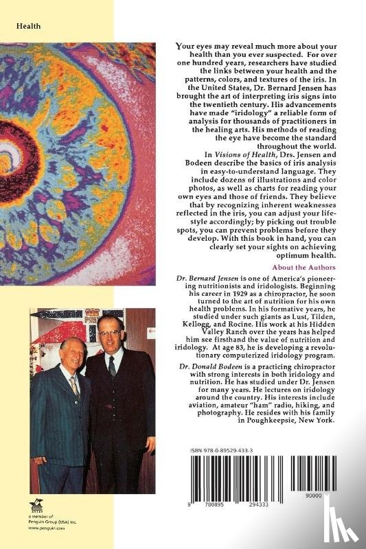 Jensen, Dr. Bernard (Dr. Bernard Jensen) - Visions of Health