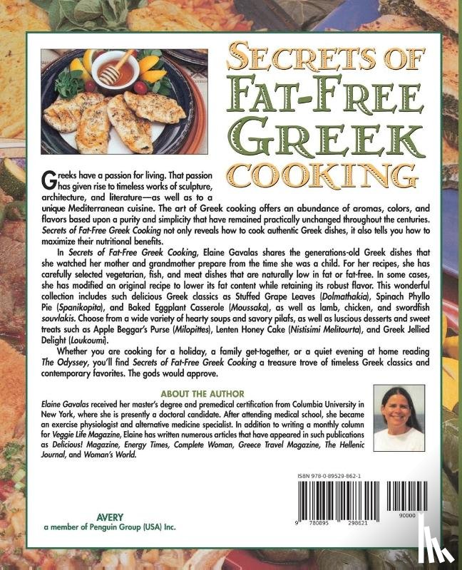 Gavalas, Elaine - Secrets of Fat-free Greek Cooking