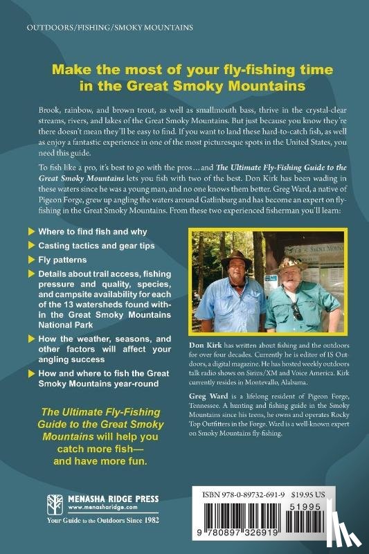Kirk, Don, Ward, Greg - The Ultimate Fly-Fishing Guide to the Great Smoky Mountains
