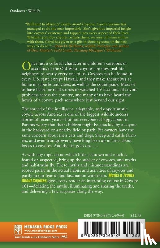 Cartaino, Carol - Myths & Truths About Coyotes
