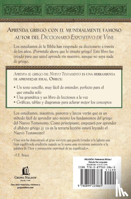 Vine, W. E. - Aprenda el griego del Nuevo Testamento