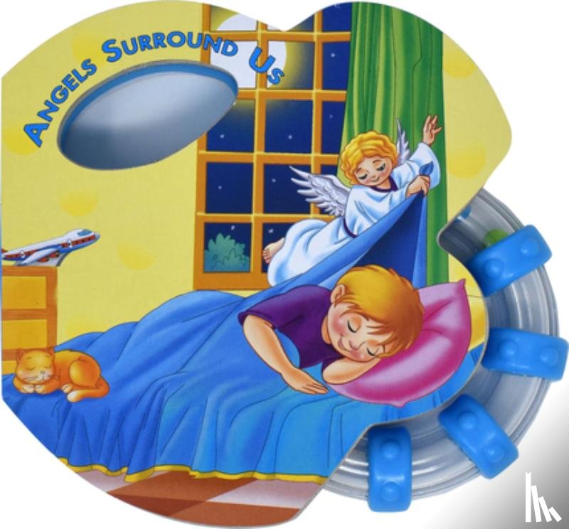 Catholic Book Publishing Corp - Angels Surround Us (Rattle Book)