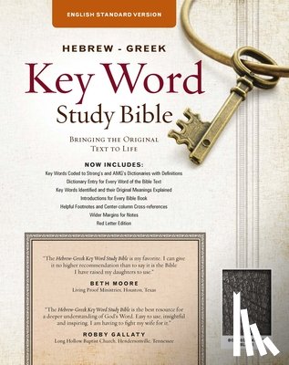 Zodhiates, Spiros - The Hebrew-Greek Key Word Study Bible: ESV Edition, Black Bonded Leather