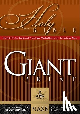 Baker, Warren Patrick - Giant Print Handy-Size Bible-NASB