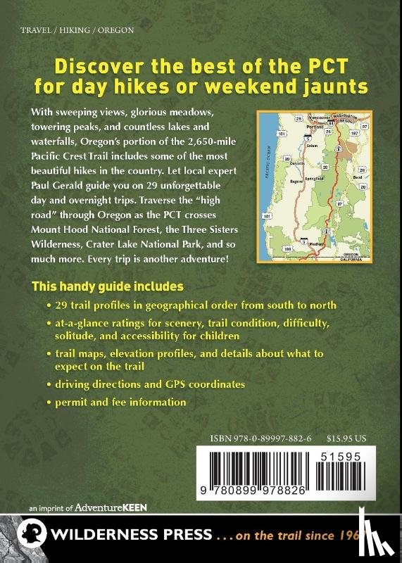 Gerald, Paul - Day & Section Hikes Pacific Crest Trail: Oregon