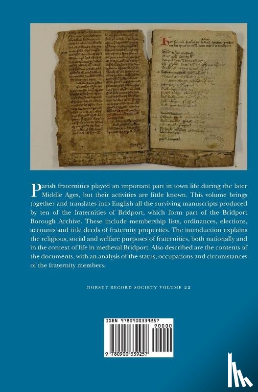 - Records of Bridport Fraternities 1271-1530