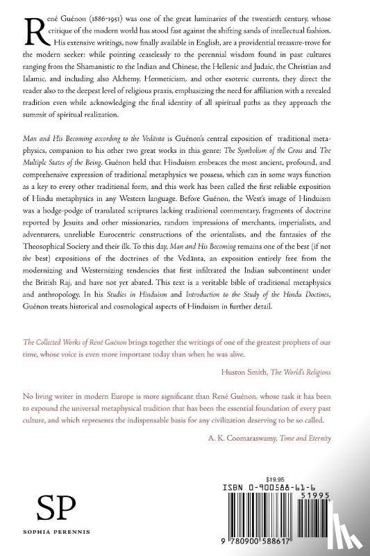 "Rene" - Man and His Becoming According to the Vedanta