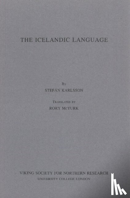 Karlsson, Stefan - Icelandic Language