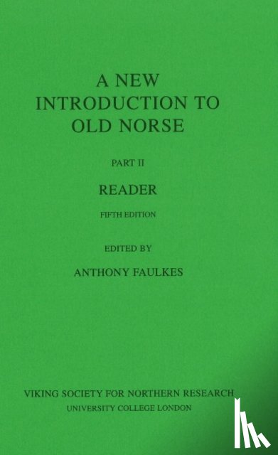  - New Introduction To Old Norse