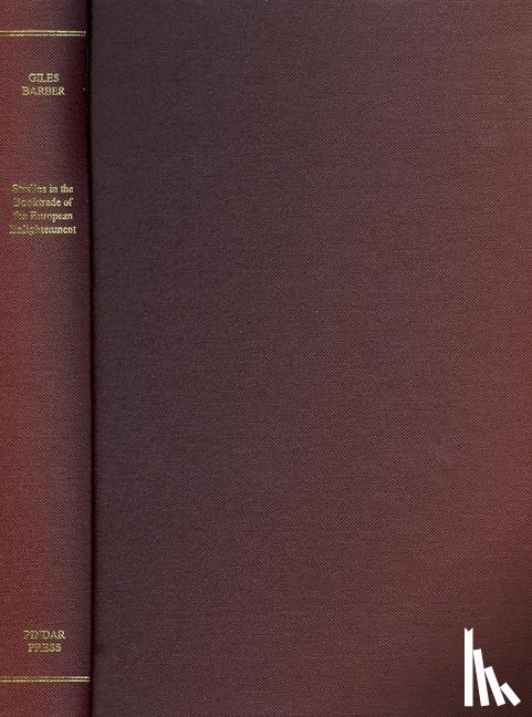 Barber, Giles - Studies in the Booktrade of the European Enlightenment