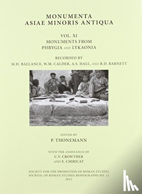 - Monumenta Asiae Minoris Antiqua Vol. XI